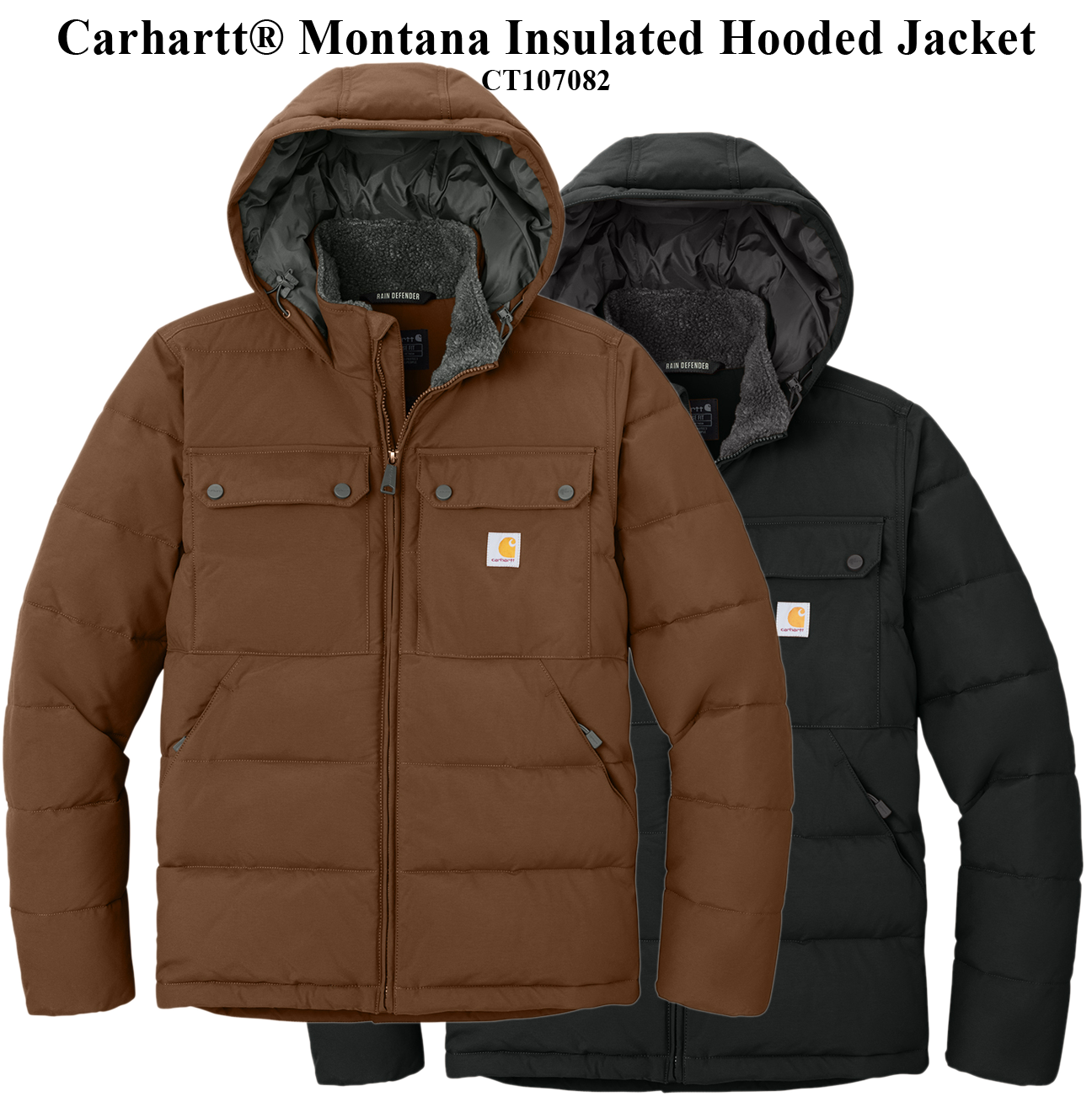 Carhartt® Montana Insulated Hooded Jacket | CT107082
